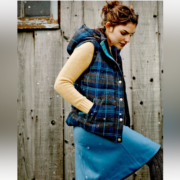 Boden Jackets & Blazers - Boden Pembroke Wool Tweed Vest Jacket Coat $198 Excellent